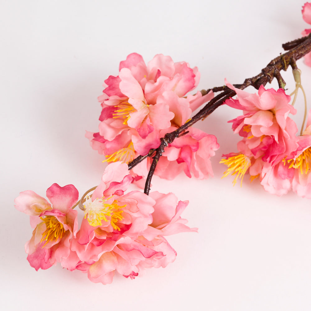 Blossom spray (Silk-ka), Artificial, pink, 63cm