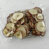 A bag of dried apple slices