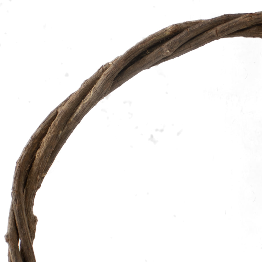 Wreath, Twisted Vine, Natural, 30cm Diameter