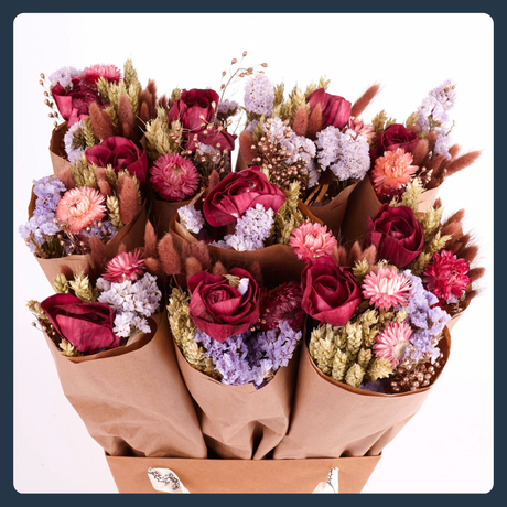 Dried Flower Bouquets & Bunches