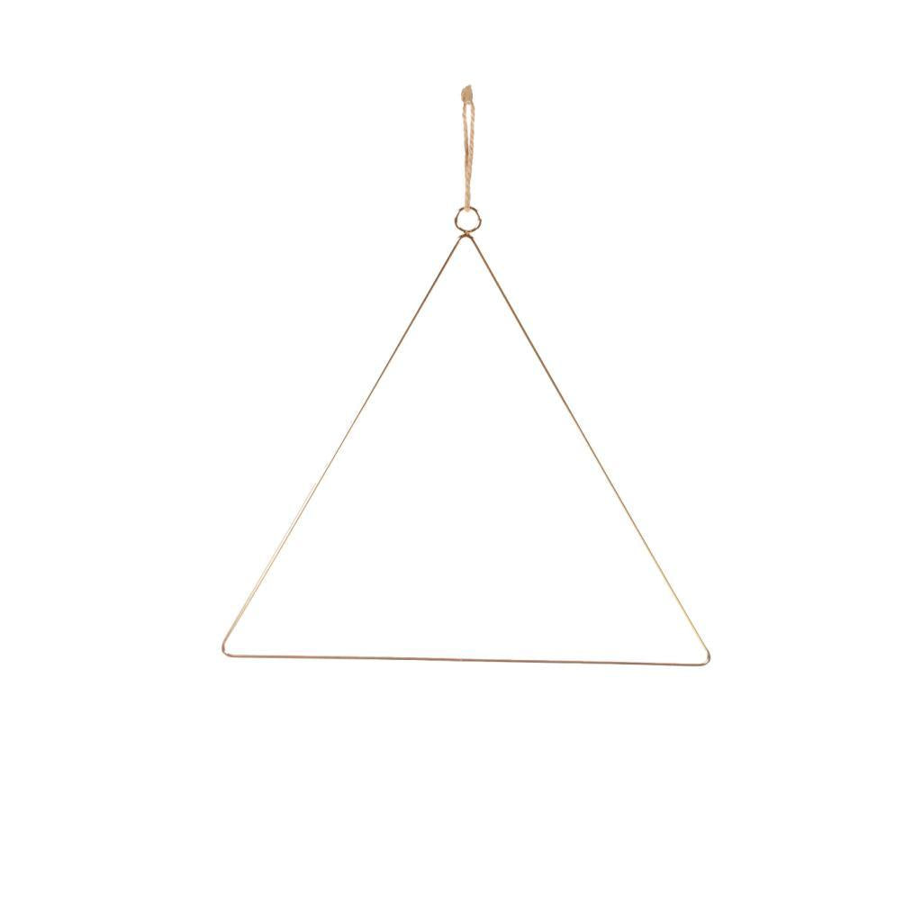 Pre Order Triangle 30cm metal SB gold, box x 20