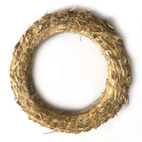 Straw Wreath, 30cm Diameter