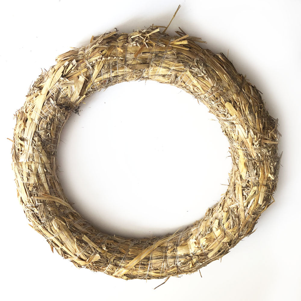 Straw Wreath, 35cm Diameter