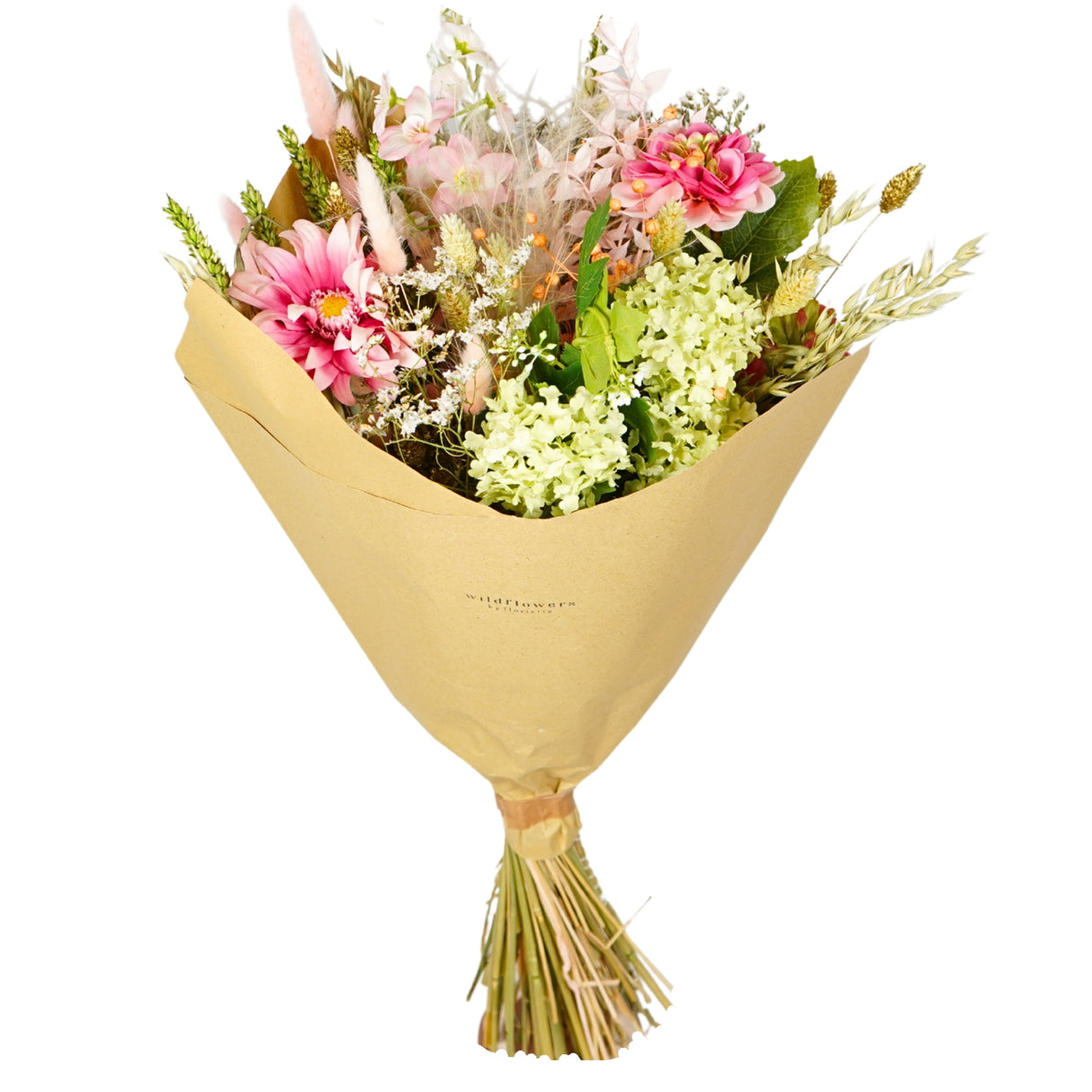 Pre-Order Bouquet Dried and Silk, pink elegance, multi, box x 4 bouquets