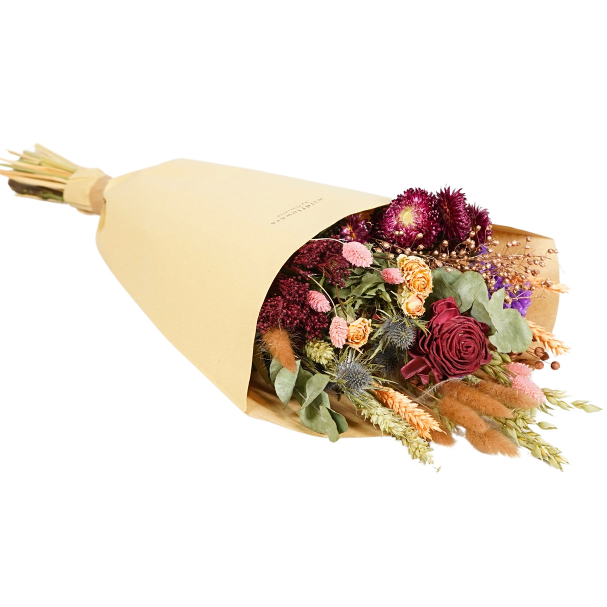 Pre-Order Field bouquet large, burgundy, box x 8 bouquets