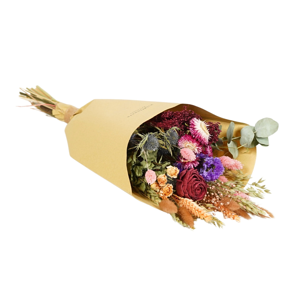 Pre-Order Field bouquet medium, burgundy, box x 10 bouquets