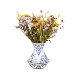 Pre Order Flower Vase, Delft Blue, DIY, Blue, box x 2 vases