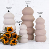 Balancing Stone Vase Group