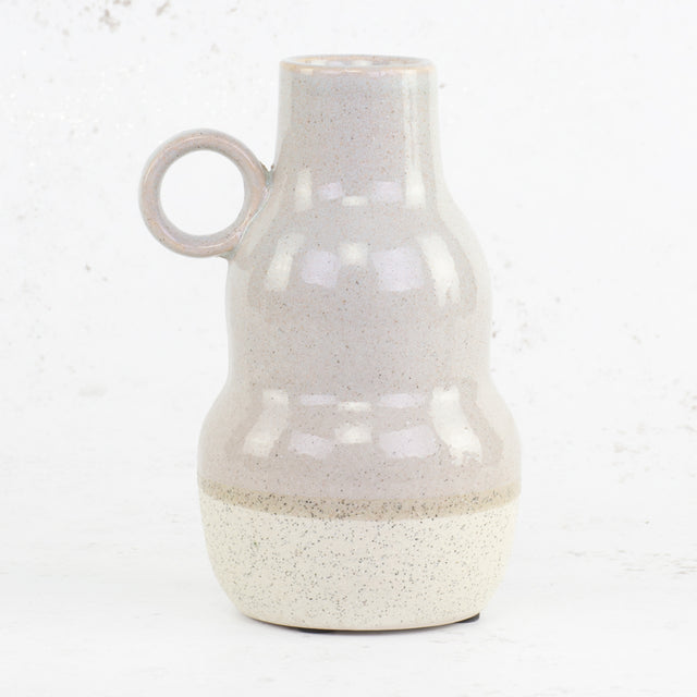 Grey Ceramic Carafe, H18.5cm