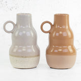 A pair of Ceramic Carafes in different colour options, H19.5cm