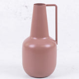 Pink Iron Bottle Vase, H20cm