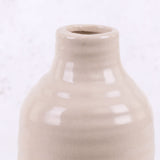 Ceramic Vase White / Cream, H23cm