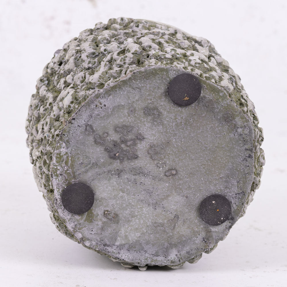 Pot, Fibre Stone, Grey, 13x11cm