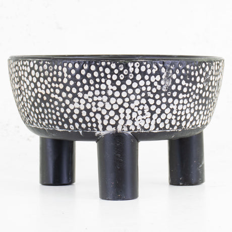 Black Bowl, 30cm Diameter