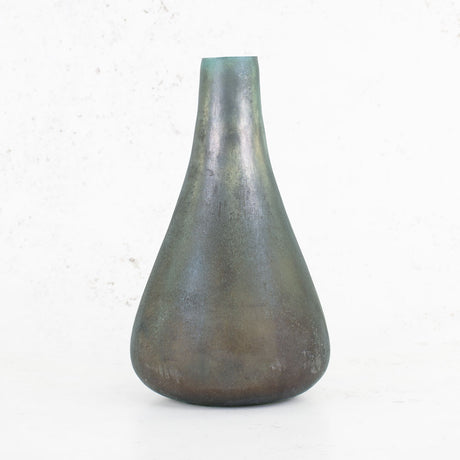 Vase, Blue/Grey, 29cm