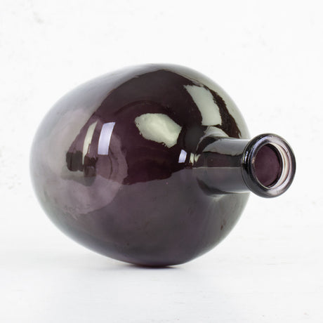 Vintage Style Bottle Vase, Black, 31cm