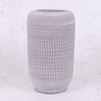 Vase, Terracotta, White , 33cm