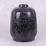 Bottle Vase, Terracotta, Black, H28cm