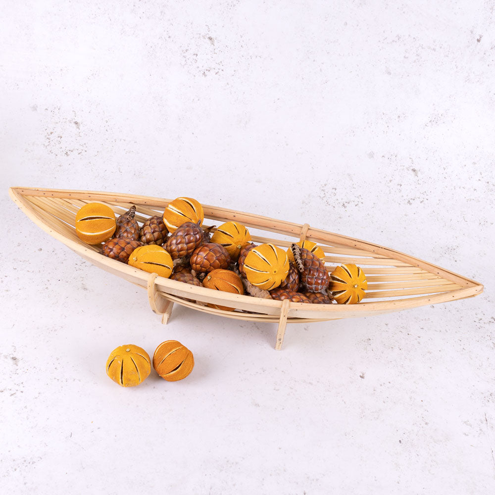 Tray Trio, Bamboo, Natural, 78cm/70cm/62cm, per set