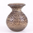 Vase, Recycled Glass, Brown Wash H19cm