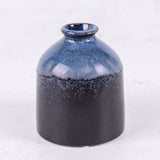Vase Trio, Ceramic, Blue Mix H9.5cm