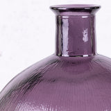 Vase, Recycled Glass, Purple, 34x42cm