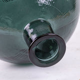 Vase, Recycled Glass, Green, 34x42cm
