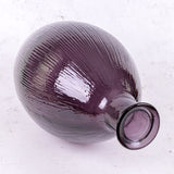 Vase, Recycled Glass, Purple, 29x59cm