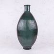 Vase, Recycled Glass, Green, 29x59cm