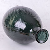 Vase, Recycled Glass, Green, 29x59cm