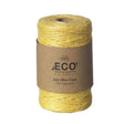 Jute Fibre Cord Mustard 50m