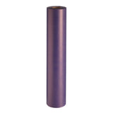 This image shows a roll of purple kraft paper.