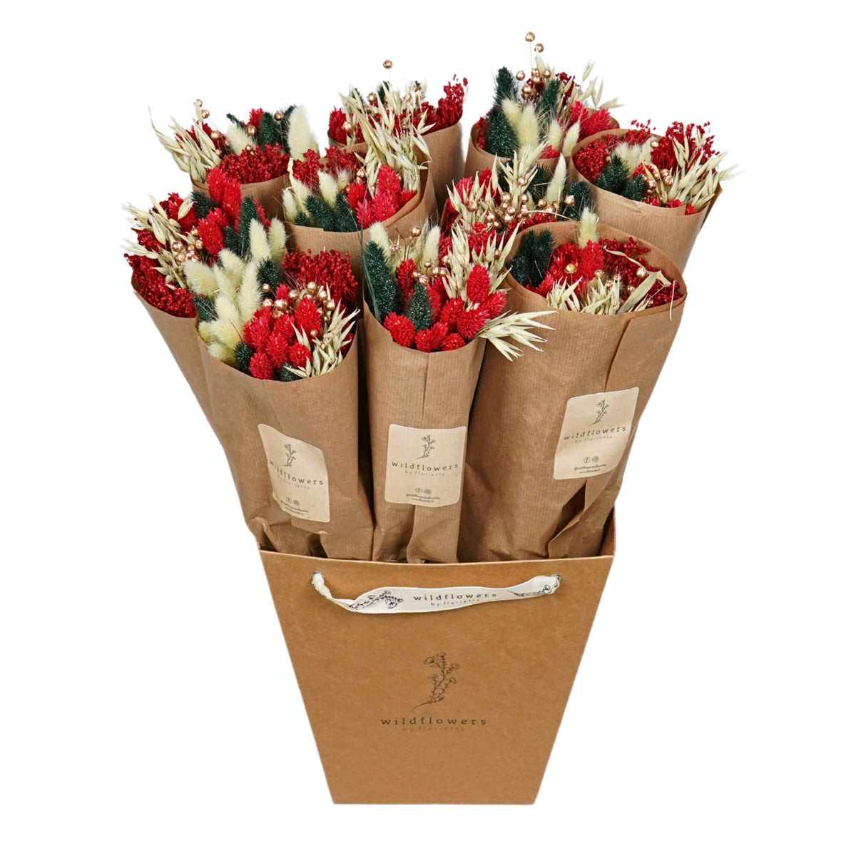 Pre-Order Market more, holiday cheer, box x 10 bouquets