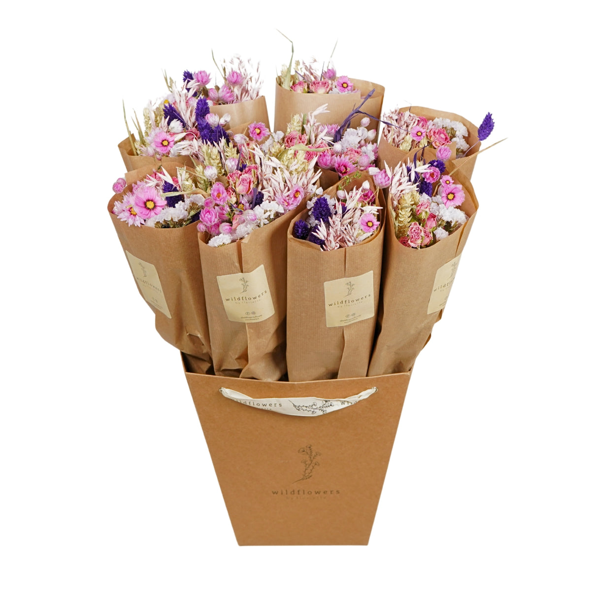Pre-Order Market more, purple glow, box x 10 bouquets