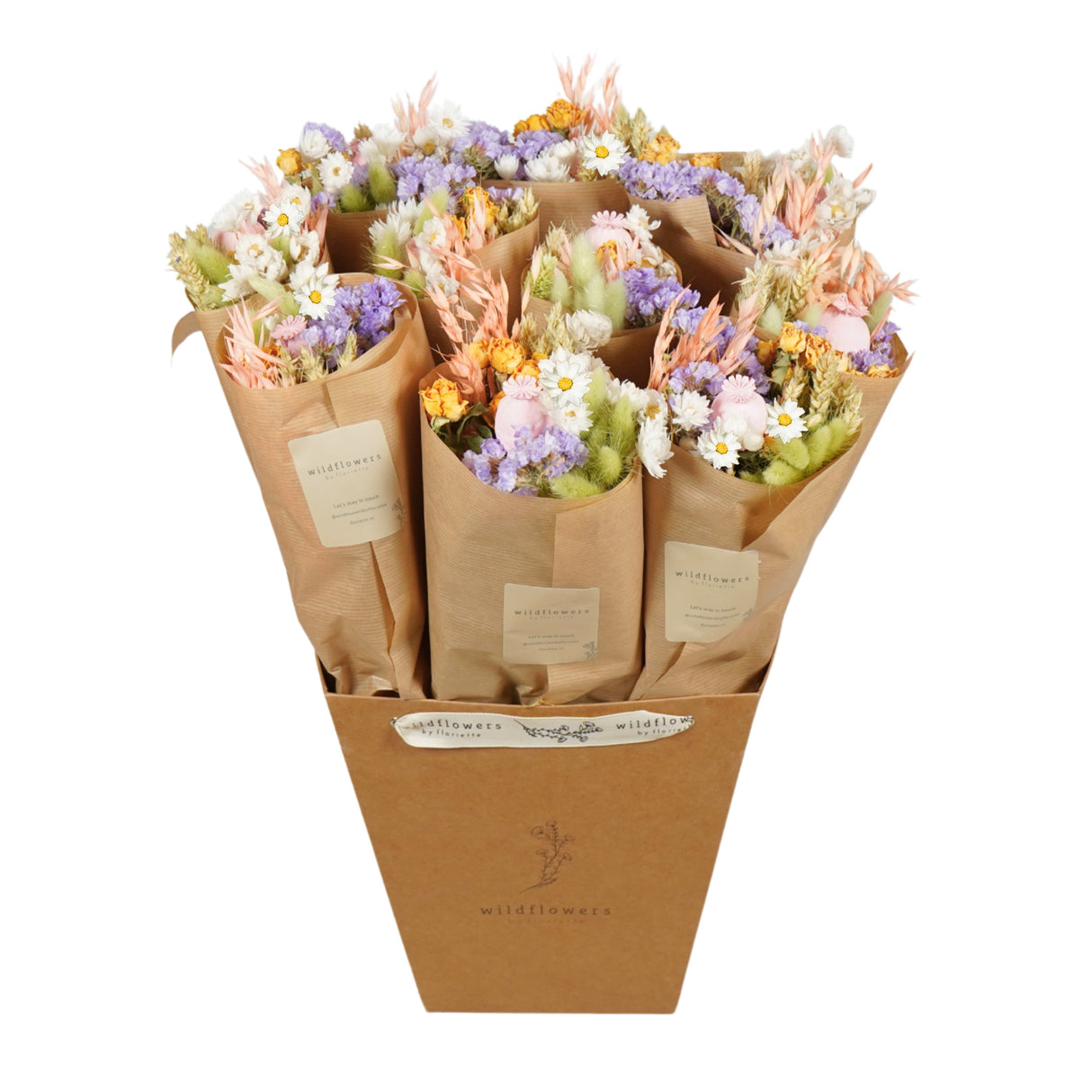 Pre-Order Market more, spring vibes, box x 10 bouquets