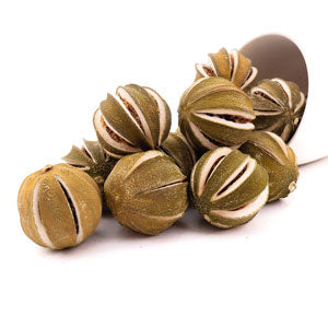 Oranges Whole Dried, Green Skin, 250g bag