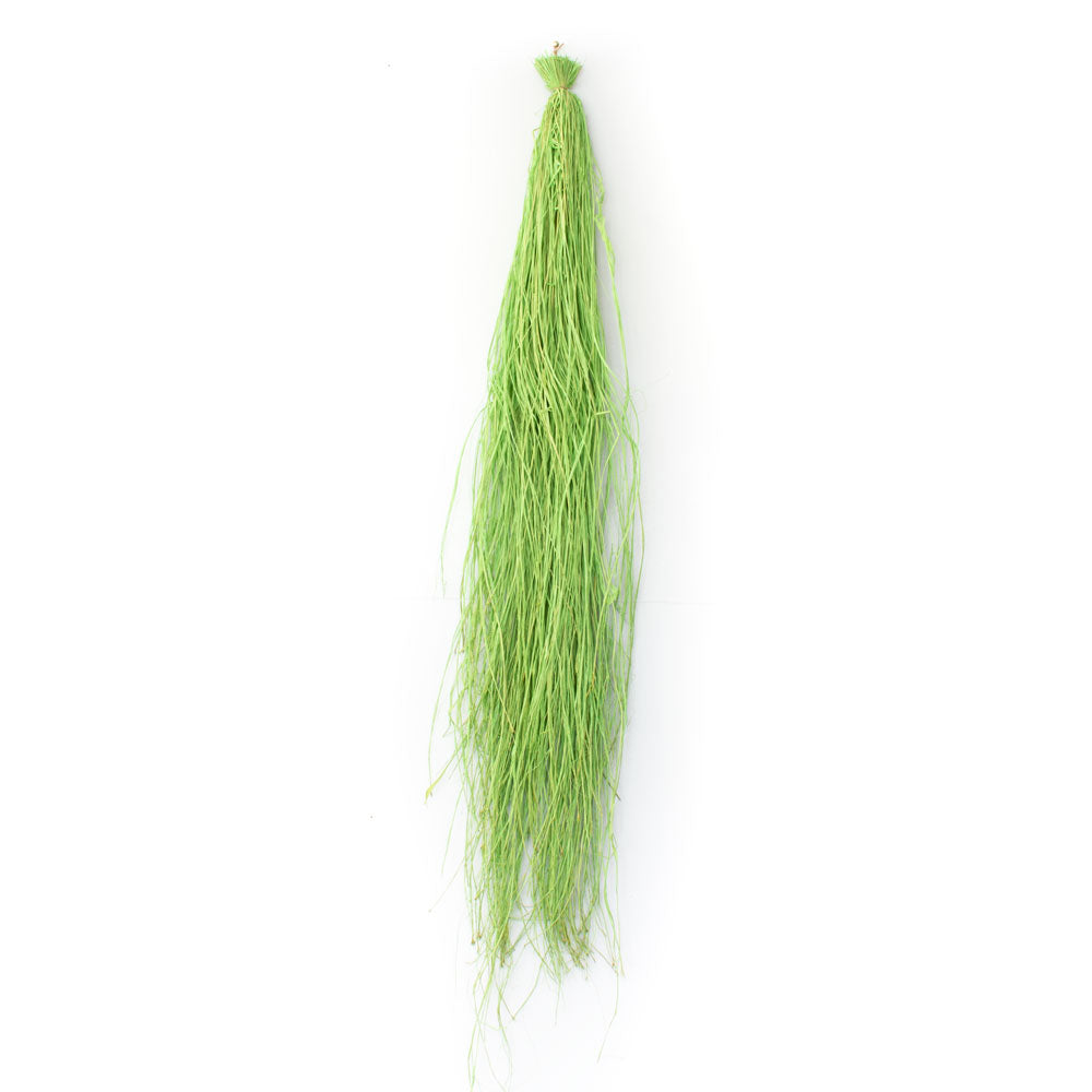 Long Raffia, Apple Green, 250g pack