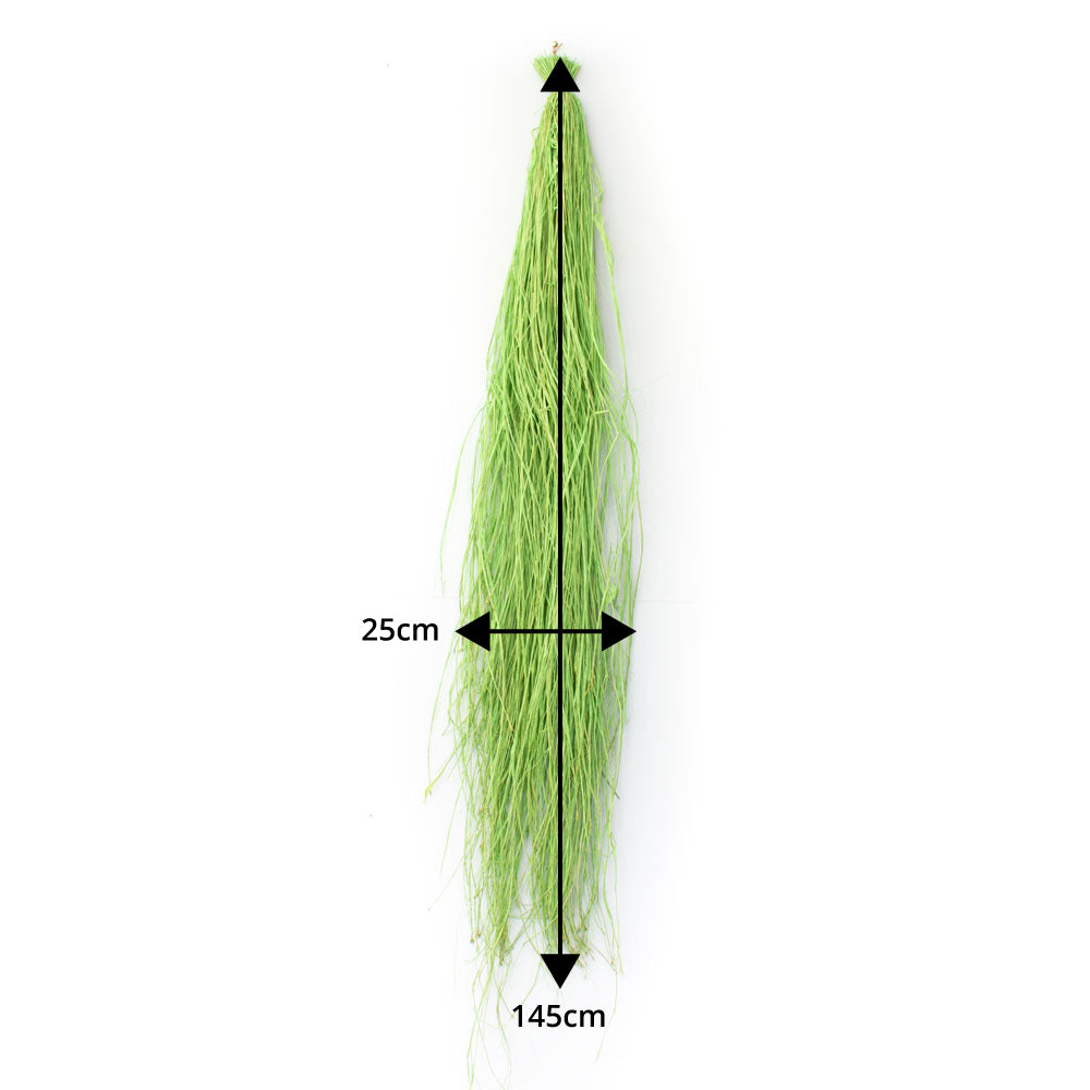 Long Raffia, Apple Green, 250g pack