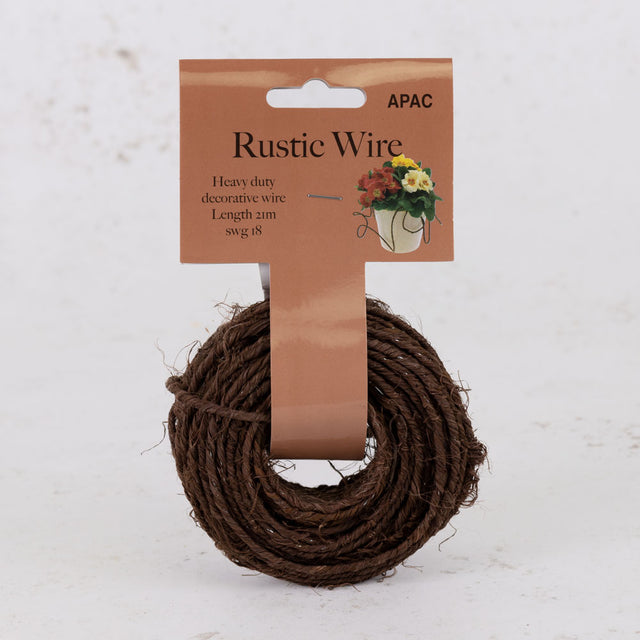 Rustic Wire, Brown, 21M