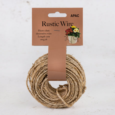 Rustic Wire, Natural, 21M