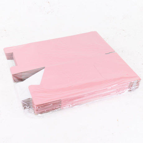 Flower Box, Pearlised Pastel Pink, Pack x 10