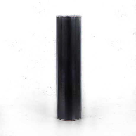 A roll of Kraft Paper, in Black, dimensions 50cm x 165m