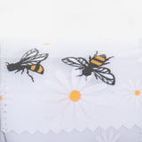 Busy Bee Ribbon, White, 64mmx10m