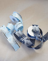 Ribbon, Iced Birch, Dark Blue, 38mm x 10m