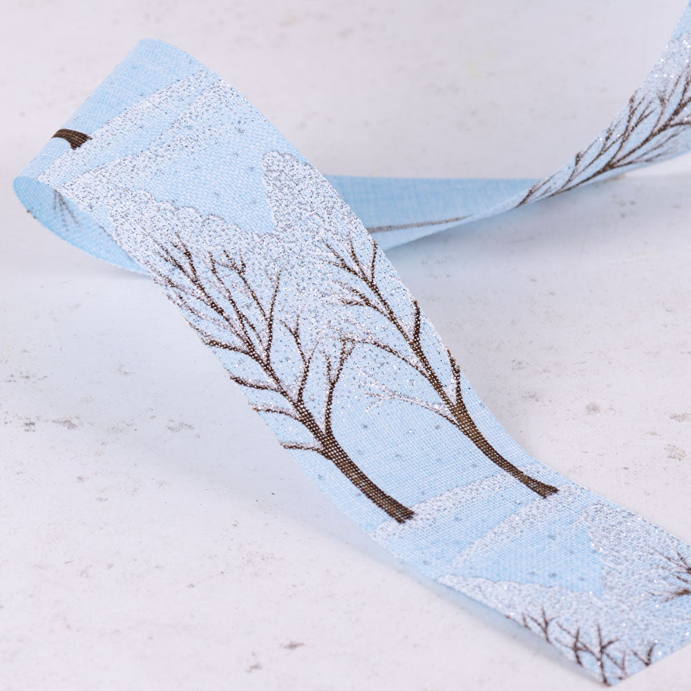 Ribbon, Iced Birch, Light Blue, 38mm x 10m