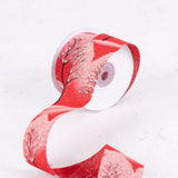 Ribbon, Iced Birch, Red, 38mm x 10m