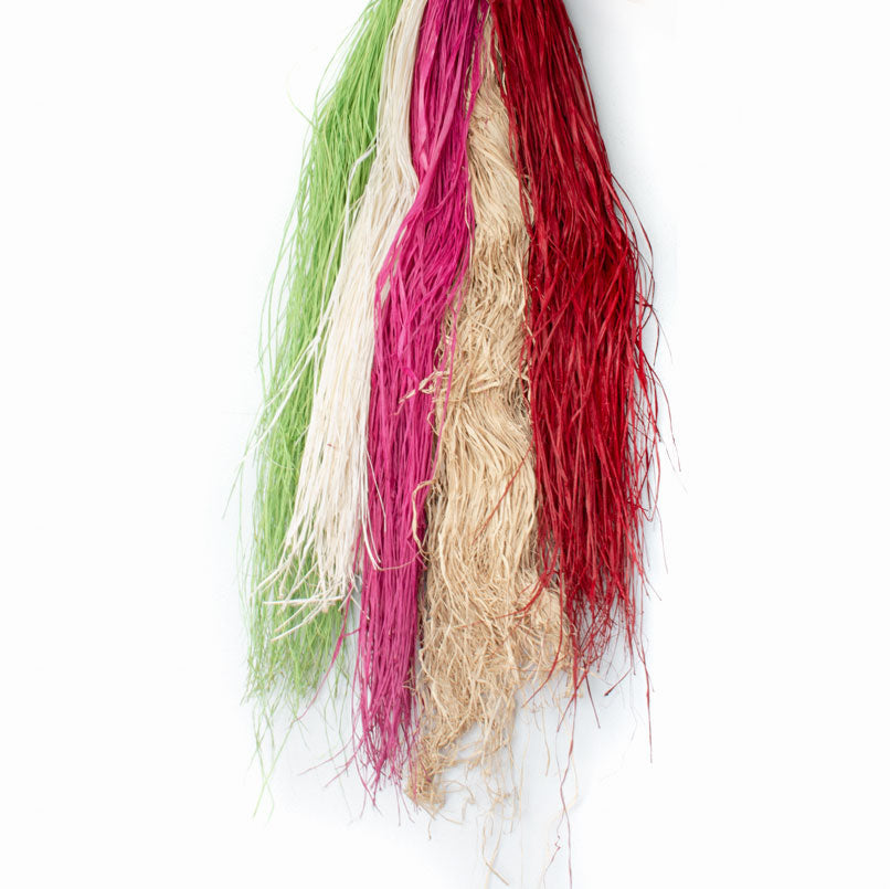 Different Coloured Raffia