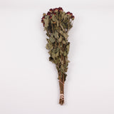 Roses, Spray, Dried, Natural Red, x 10 Stems