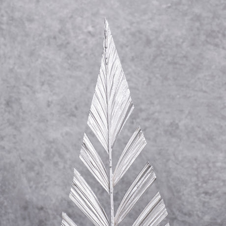 Palm Spear Stem, Dried, Silver, 118x38cm