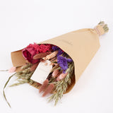 Bouquet, Wildflower Dried, Burgundy, Small